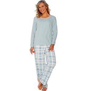 Stan Herman Micro Fleece Novelty Pajama Set  12195